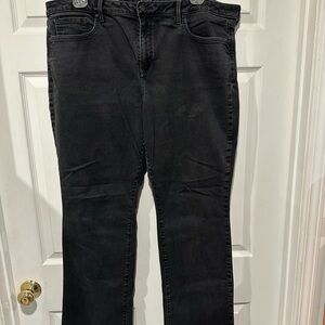 NYDJ Black Boot Cut Jeans with Seam Detailing